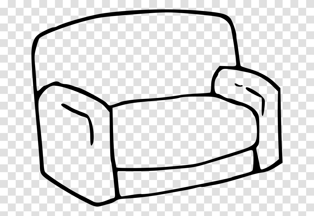 Free Clipart Sofa Mireille, Gray, World Of Warcraft Transparent Png