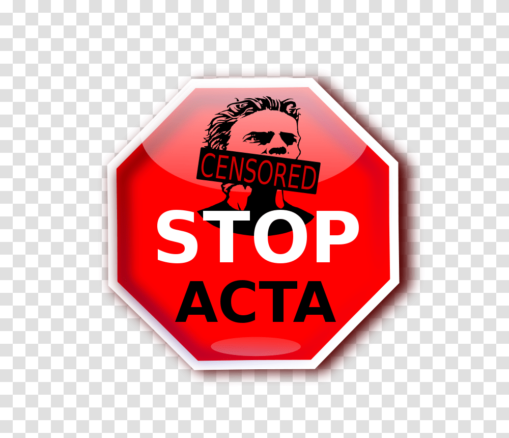 Free Clipart Stop Acta Piotrsy, Sign, Road Sign, Label Transparent Png