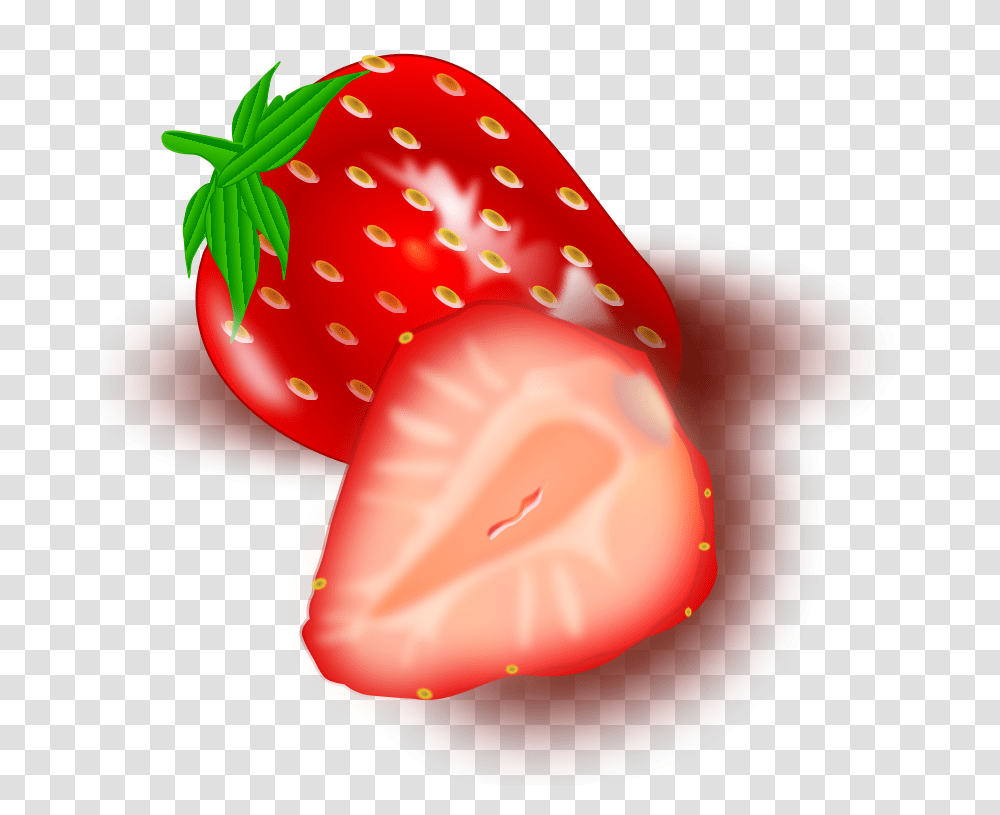 Free Clipart Strawberry Tomas Arad, Fruit, Plant, Food, Sliced Transparent Png