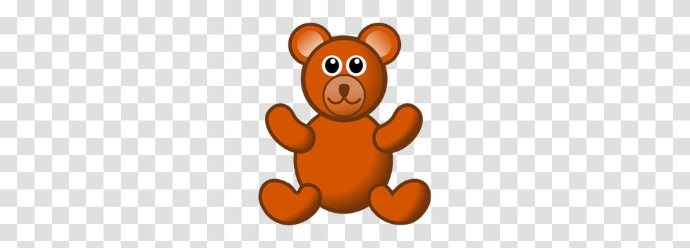 Free Clipart Teddy Bear Outline, Animal, Mammal, Wildlife, Toy Transparent Png