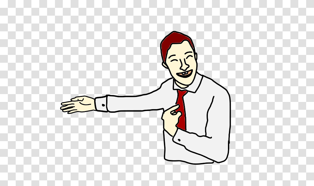 Free Clipart The Man Is Pointing, Person, Human, Performer, Tie Transparent Png