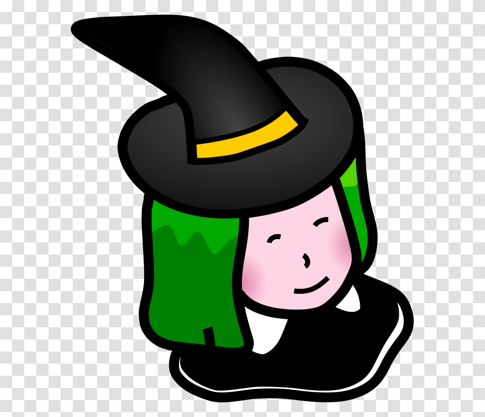 Free Clipart The Witch Kib, Apparel, Hat, Party Hat Transparent Png