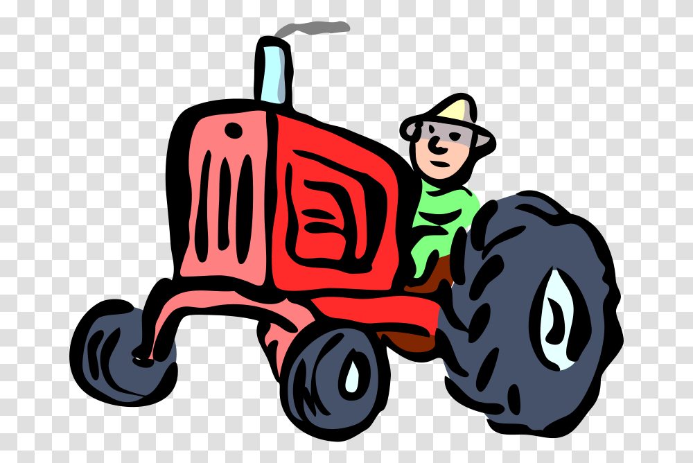 Free Clipart, Tractor, Vehicle, Transportation, Car Transparent Png