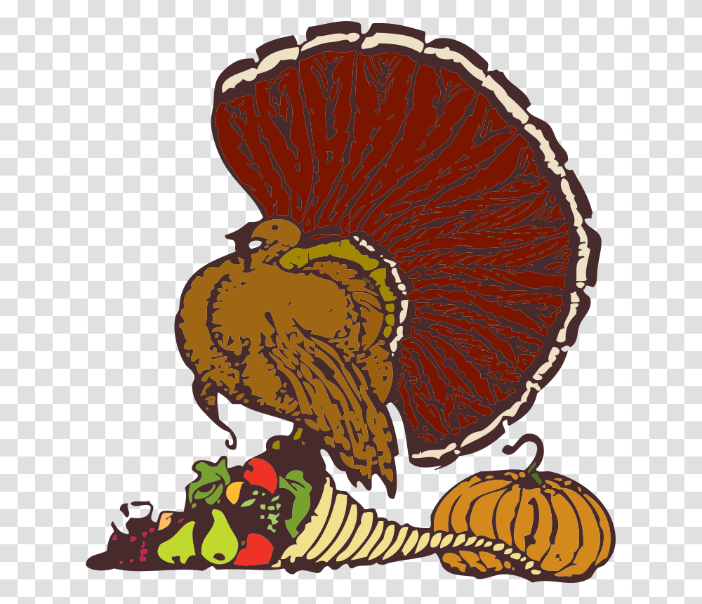Free Clipart Turkey And Harvest Johnny Automatic, Plant, Flower, Blossom, Outdoors Transparent Png