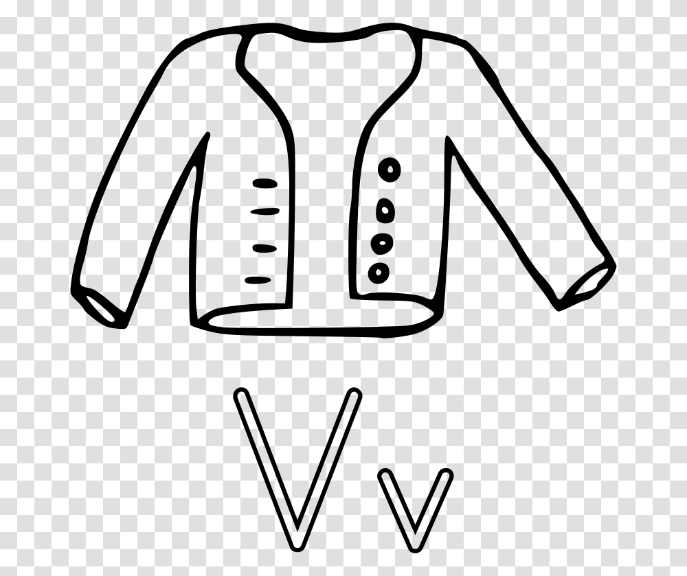 Free Clipart V Is For Vest Mazeo, Gray, World Of Warcraft Transparent Png