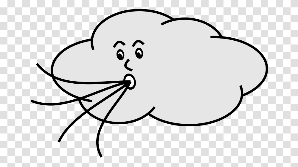 Free Clipart Wind Blowing Cloud Laobc, Silhouette, Pillow, Cushion Transparent Png