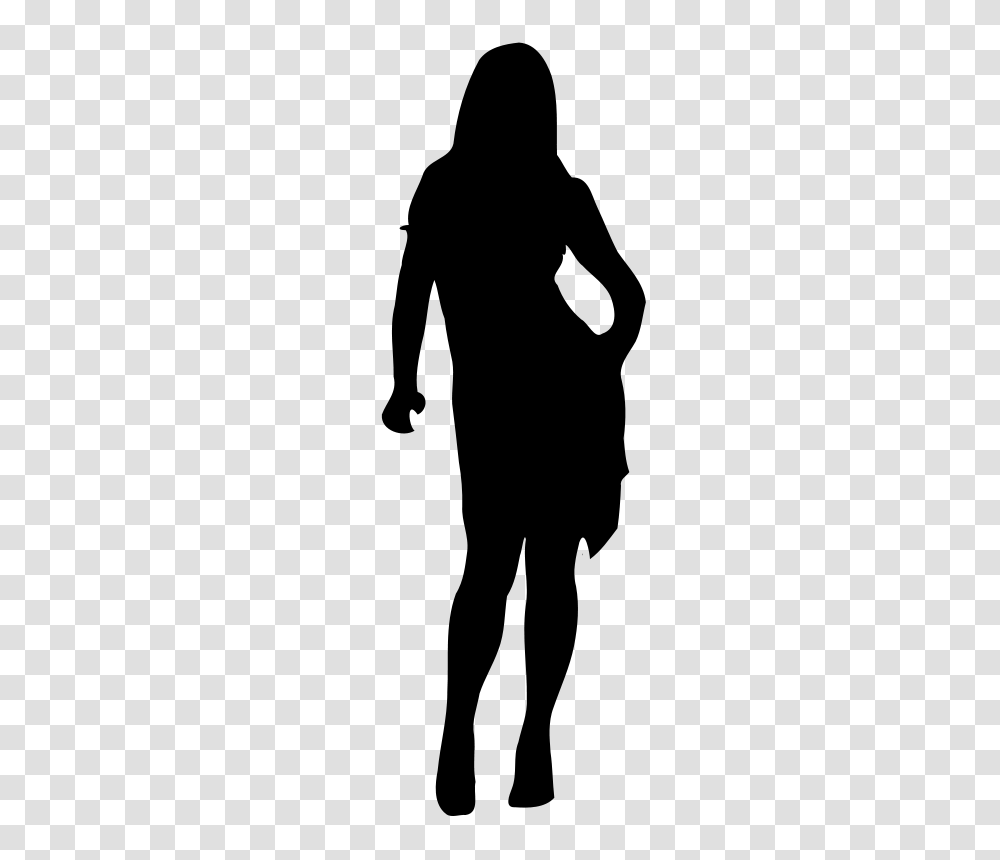 Free Clipart Woman Silhouette Nicubunu, Gray, World Of Warcraft Transparent Png