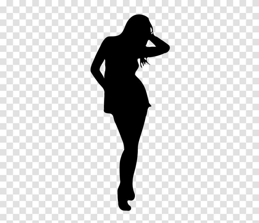 Free Clipart Woman Silhouette Nicubunu, Gray, World Of Warcraft Transparent Png