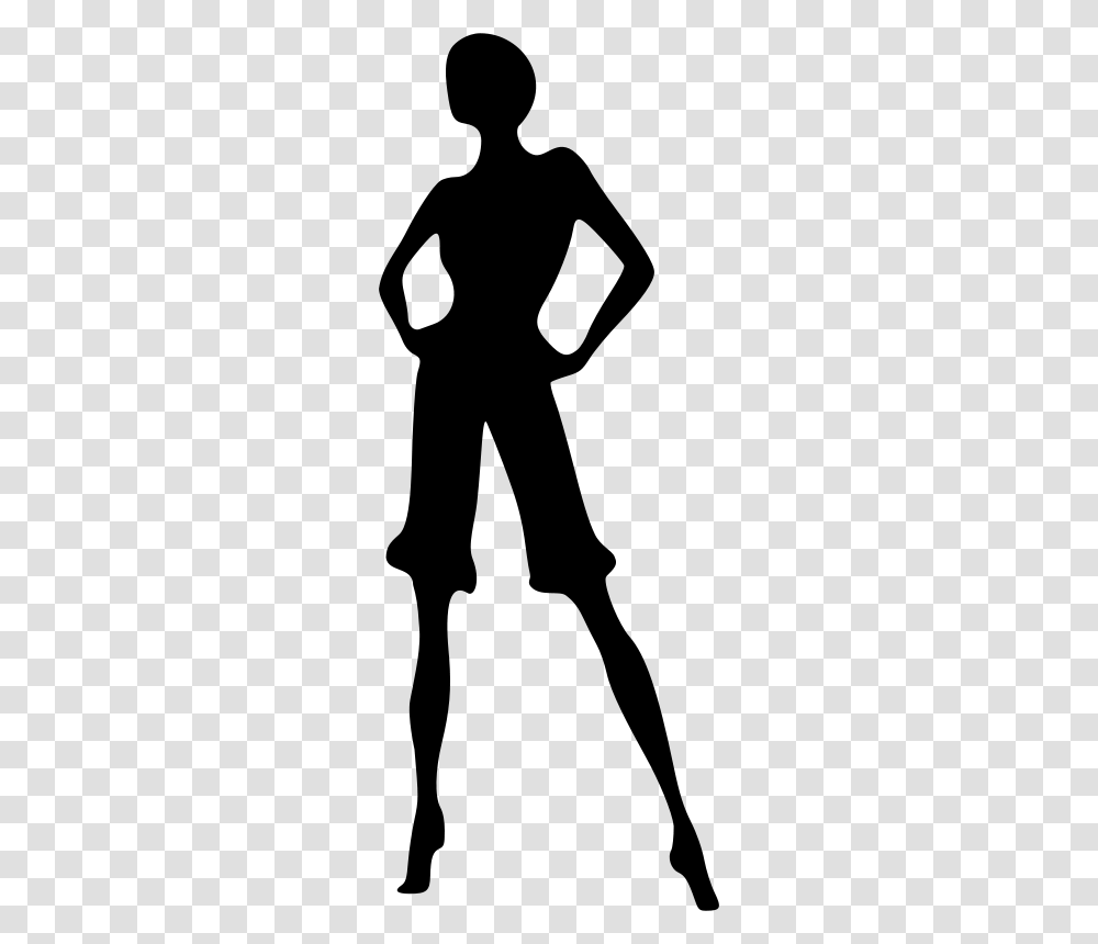Free Clipart Woman Silhouette Remix, Gray, World Of Warcraft Transparent Png