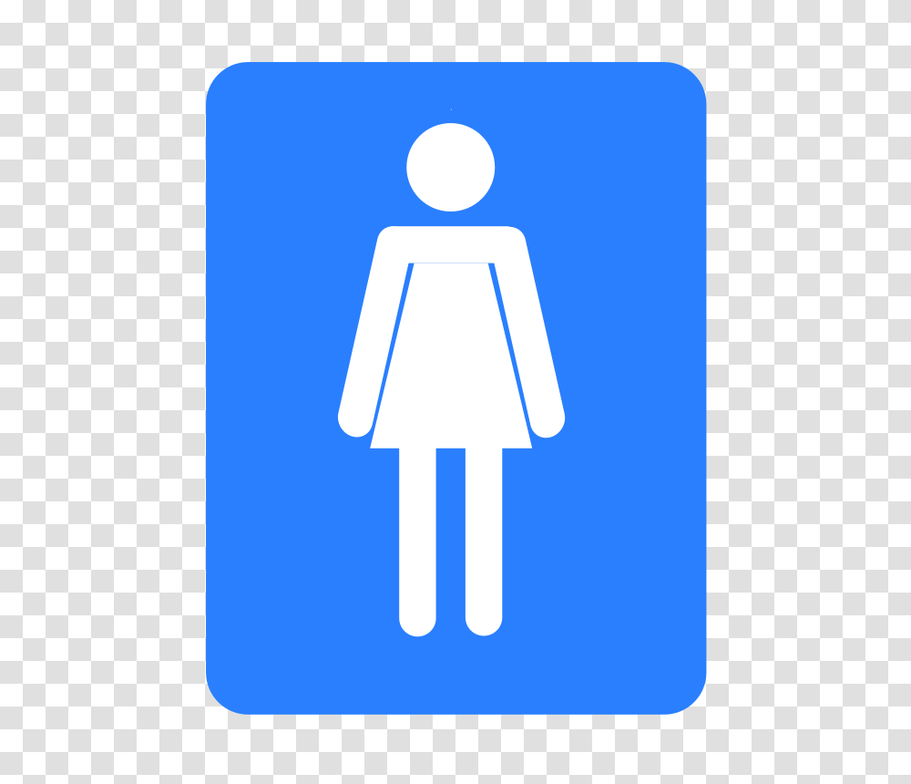 Free Clipart Women Bathroom, Sign, Road Sign Transparent Png