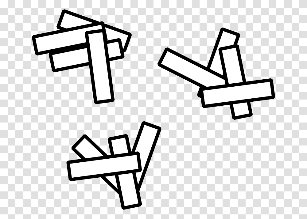 Free Clipart Wood Scraps Evilestmark, Cross, Stencil Transparent Png