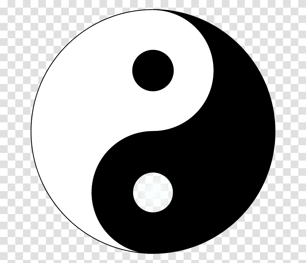 Free Clipart Yin Yang, Number, Alphabet Transparent Png
