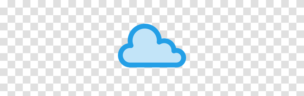 Free Cloud Online Storage Outline Stroke Interface Ui Icon, Label, Sticker, Foam Transparent Png