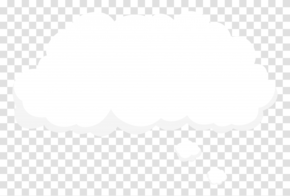 Free Clouds Clipart Image Cloud Speech Bubble, White, Texture, Face, Page Transparent Png