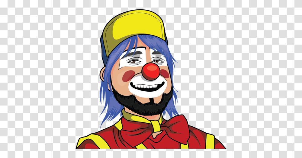 Free Clown Vector Art, Performer, Person, Human, Helmet Transparent Png