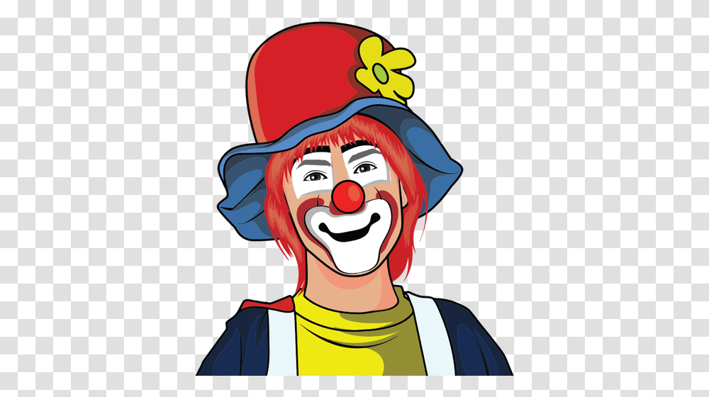 Free Clown Vector Art, Performer, Person, Human, Mime Transparent Png
