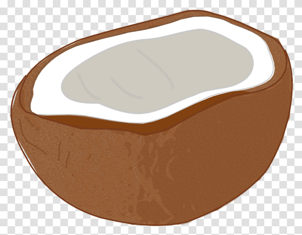 Free Coconut Clip Art, Vegetable, Plant, Food, Fruit Transparent Png