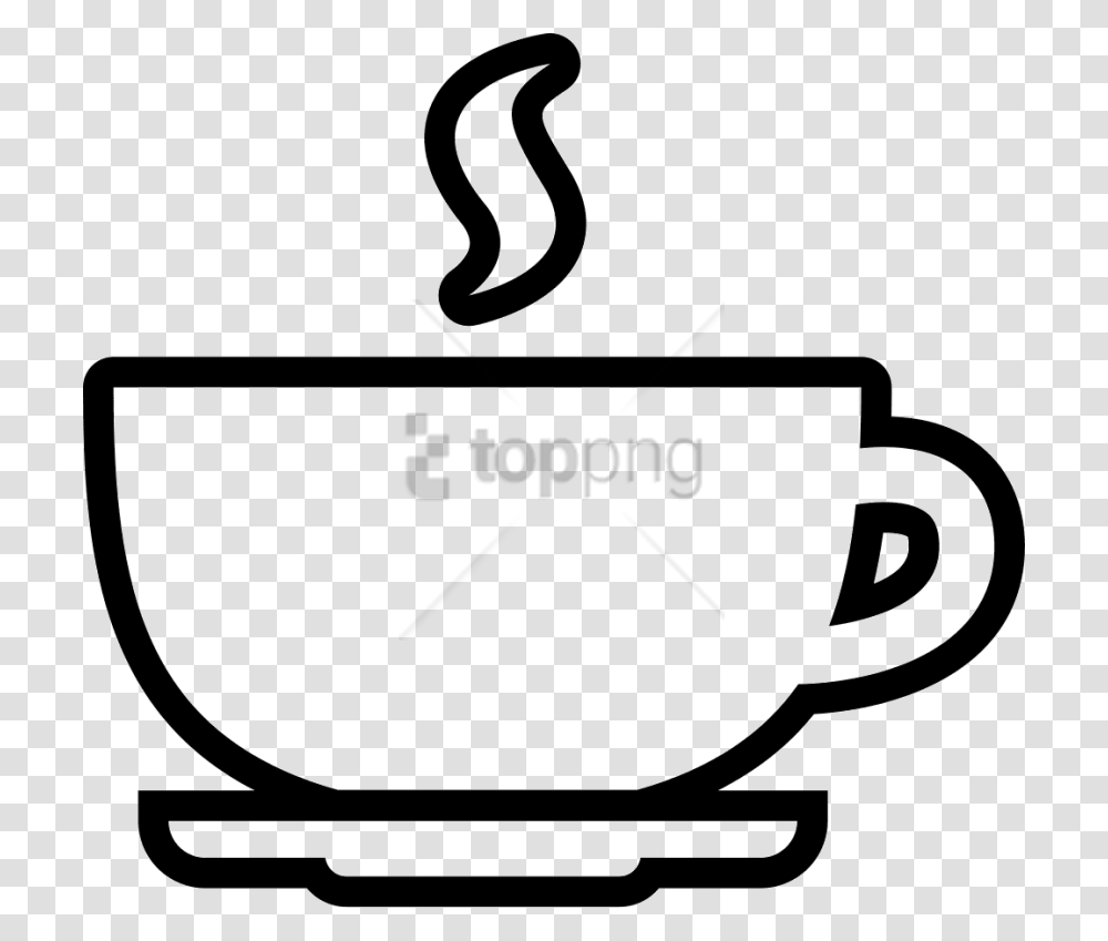 Free Coffee Cup Drawing Image With Coffee Cup Outline, Dynamite, Bomb, Weapon, Weaponry Transparent Png