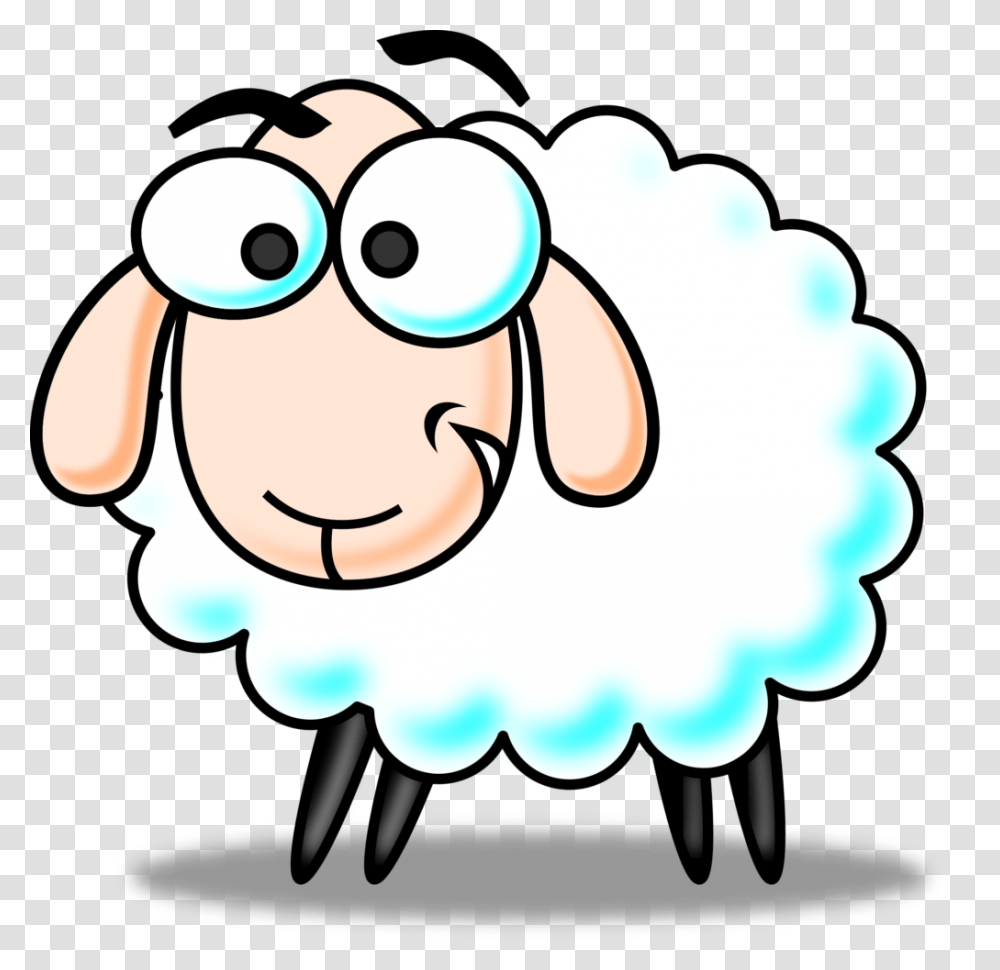 Free Colored Funny Cartoon Sheep Clipart And Vector Image, Hand, Finger Transparent Png