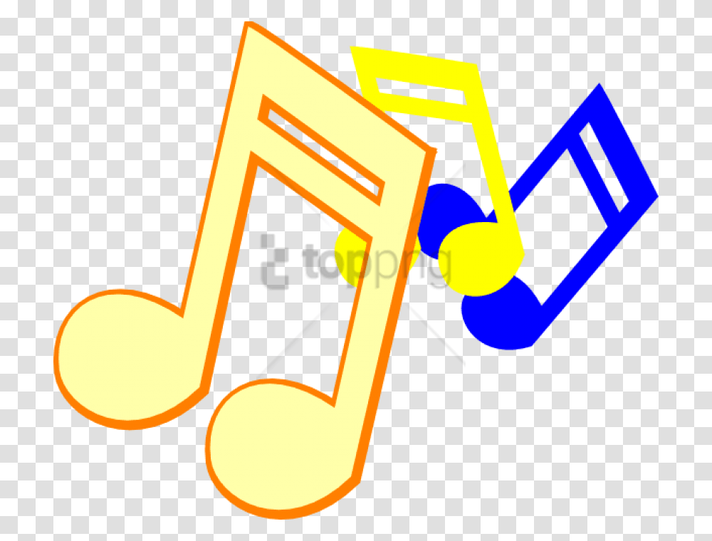 Free Colorful Music Note Image With Music Notes Clip Art, Alphabet Transparent Png