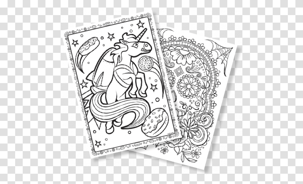 Free Coloring Pages Dot, Doodle, Drawing, Art, Rug Transparent Png