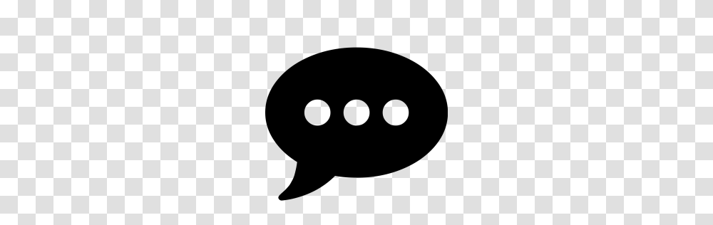 Free Commenting Typing Chat Communication Text Bubble, Gray, World Of Warcraft Transparent Png