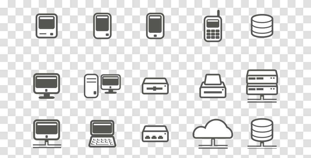 Free Computer Network Icons, Mobile Phone, Electronics, Cell Phone, Hub Transparent Png