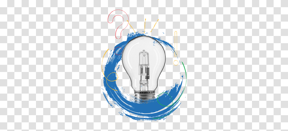 Free Concept Base Illustration Of Creative Idea With Light Incandescent Light Bulb, Lightbulb, Lighting Transparent Png