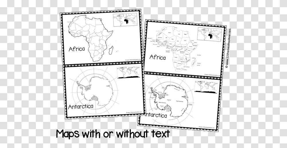 Free Continents Book For Kids Printable Continents Worksheet For Kindergarten, Text, Postage Stamp, Plot, Diagram Transparent Png