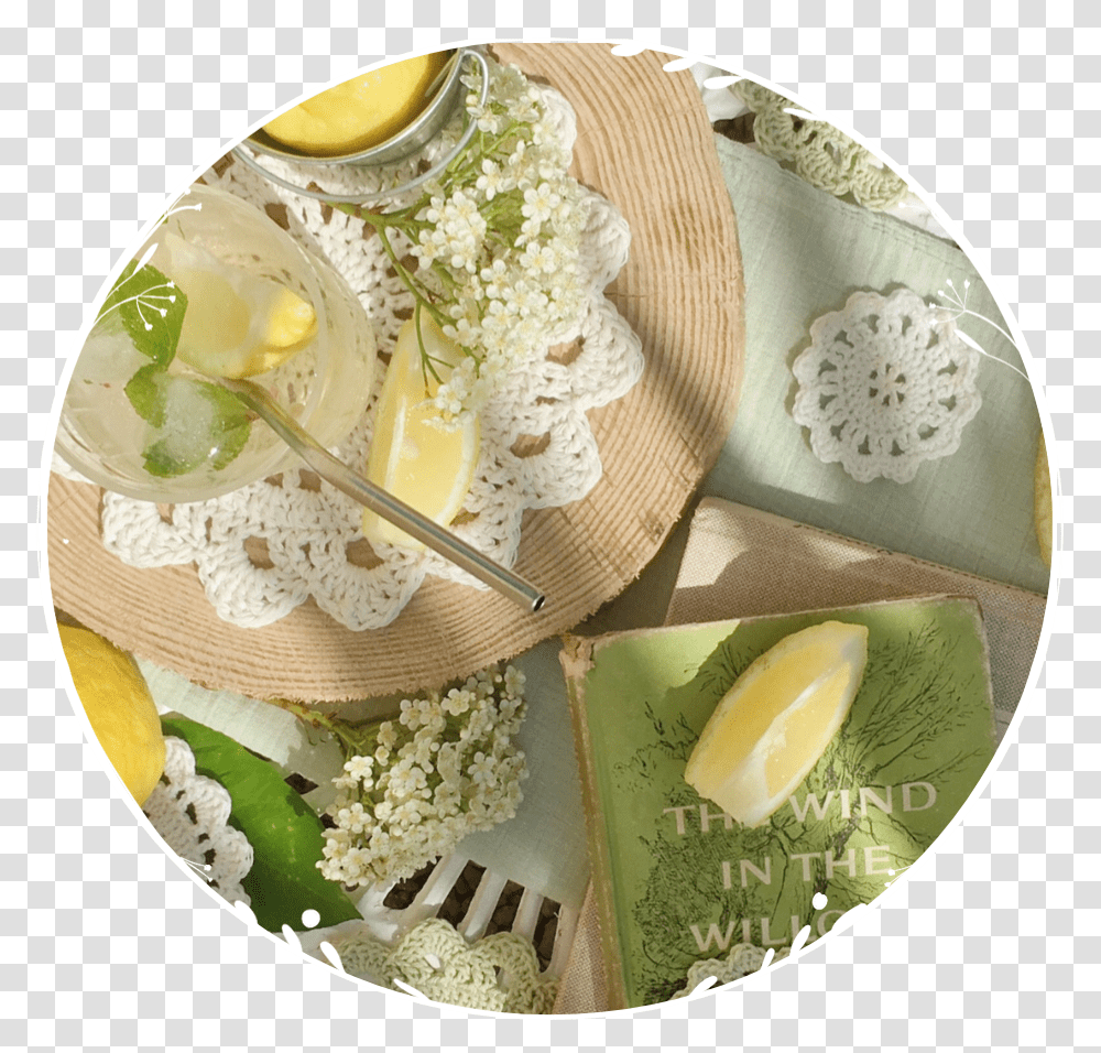 Free Crochet Coaster Or Doily Pattern For Summer Garden Egg Salad, Dish, Meal, Food, Plant Transparent Png