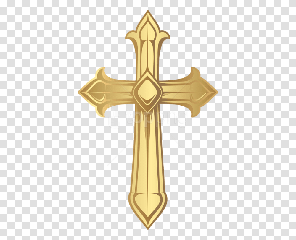 Free Cross Images Background Gold Cross, Crucifix Transparent Png