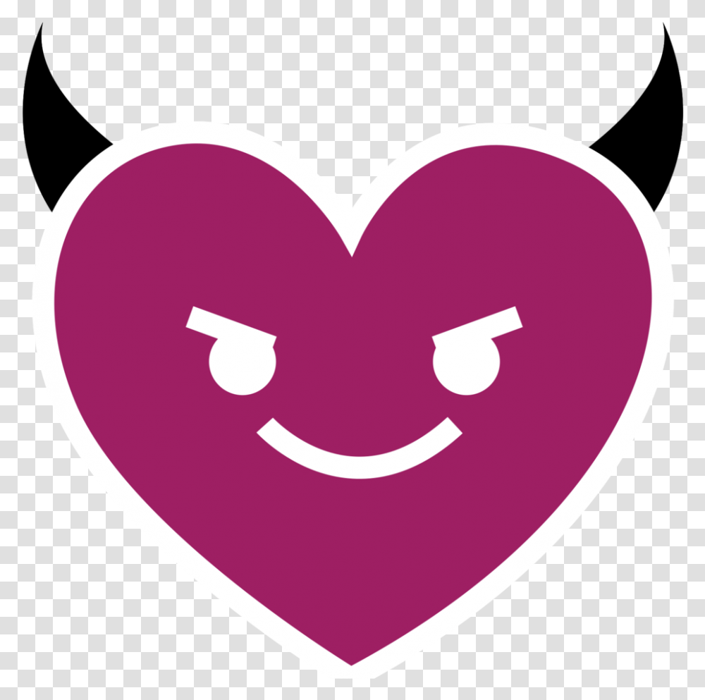 Free Cuore Emoji Malvagio With Background Emoji Corazon, Heart, Label, Text Transparent Png