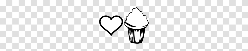 Free Cupcake Clipart Cupcake Icons, Stencil, Heart, Sand, Outdoors Transparent Png