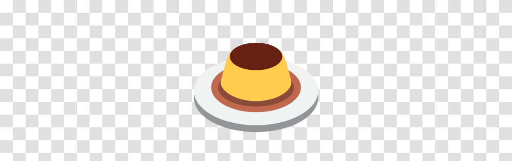Free Custard Pudding Sweet Dessert Food Emoj Symbol Icon, Apparel, Sombrero, Hat Transparent Png