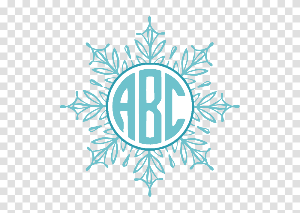 Free Custom Snowflake Monogram Customize Online, Green, Floral Design Transparent Png