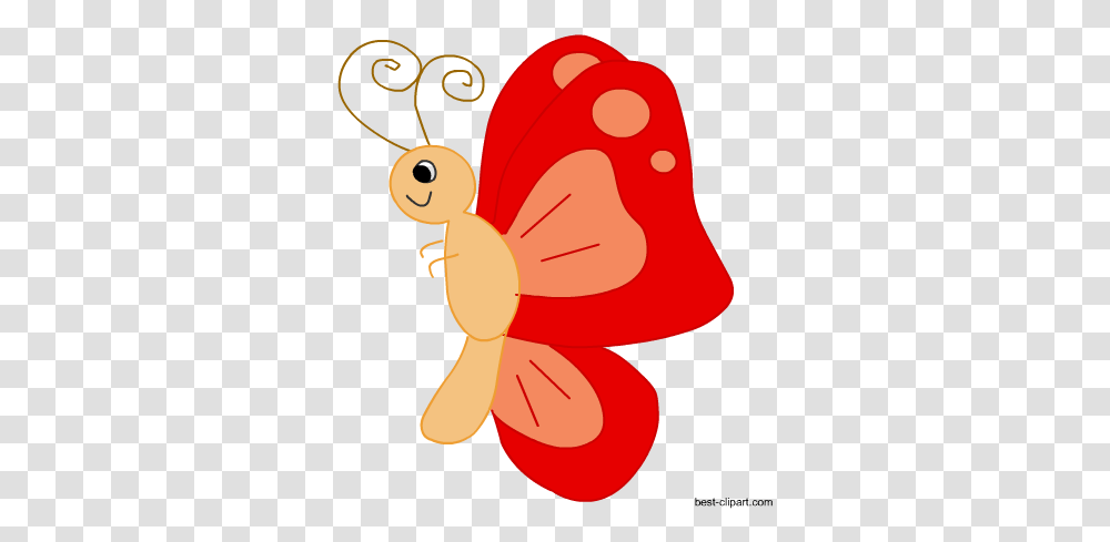Free Cute Butterfly Clip Art Graphics Butterfly Photo Booth Props, Sweets, Food, Confectionery, Animal Transparent Png