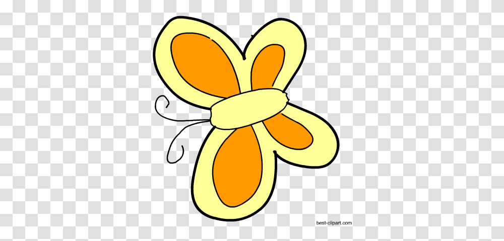 Free Cute Butterfly Clip Art Graphics Clip Art, Food, Gold, Egg, Sweets Transparent Png