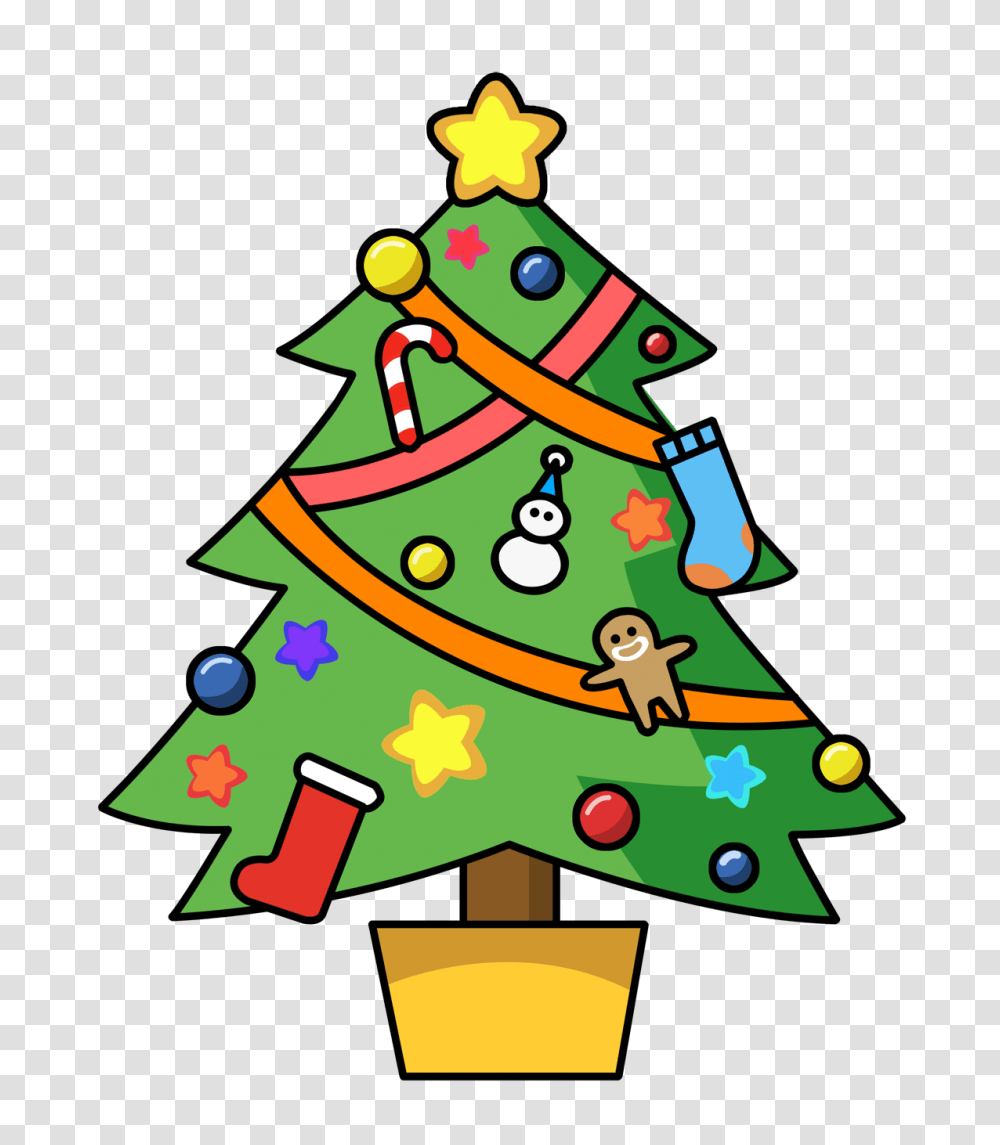 Free Cute Christmas Tree Clipart Free Image, Plant, Ornament, Birthday Cake, Dessert Transparent Png