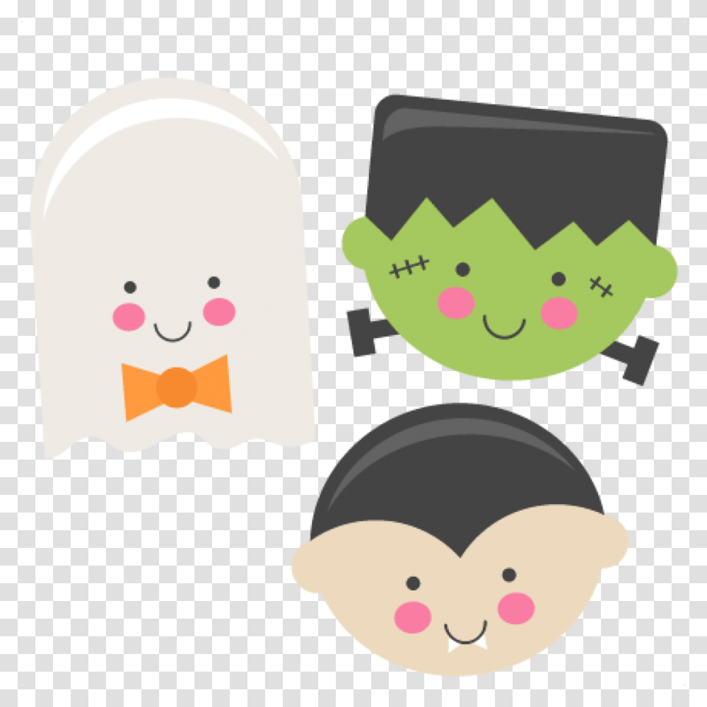 Free Cute Ghost Cliparts Download Clip Art Cute Halloween Clipart, Face, Crowd, Graphics, Text Transparent Png