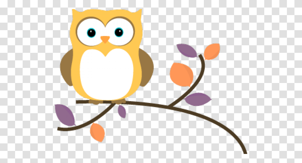 Free Cute Owl Clipart Owl On A Branch Clip Art, Floral Design, Pattern, Animal Transparent Png