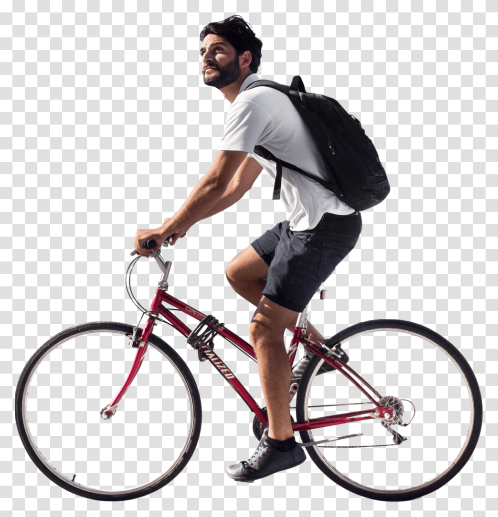 Free Cycling Clipart Vector Clipart, Person, Human, Bicycle, Vehicle Transparent Png