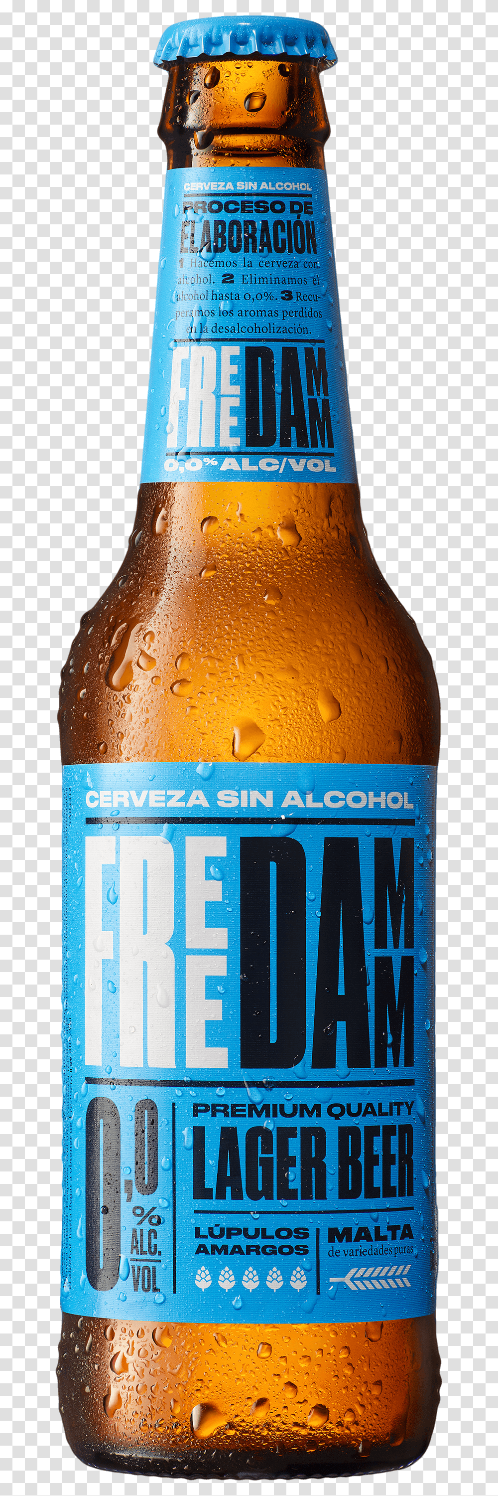Free Damm Estrella Damm Non Alcoholic Beer, Beverage, Drink, Bottle, Beer Bottle Transparent Png