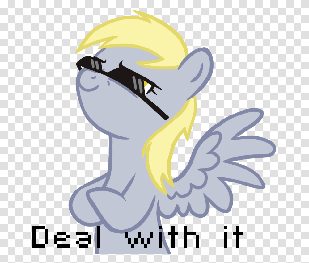 Free Deal With It Sunglasses My Little Pony Deal, Helmet, Apparel, Logo Transparent Png