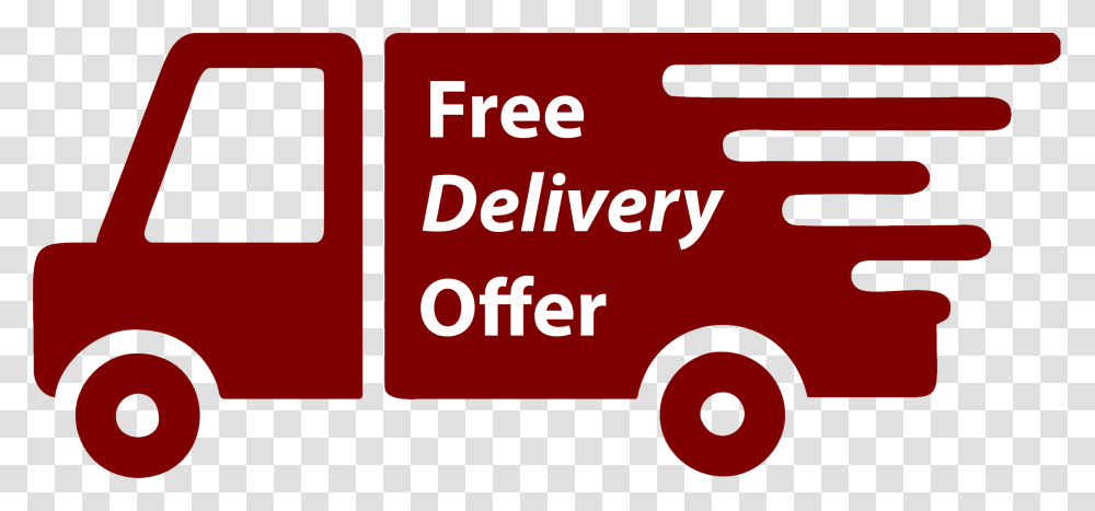 Free Delivery Offer Information Free Delivery, Fire Truck, Vehicle, Transportation Transparent Png