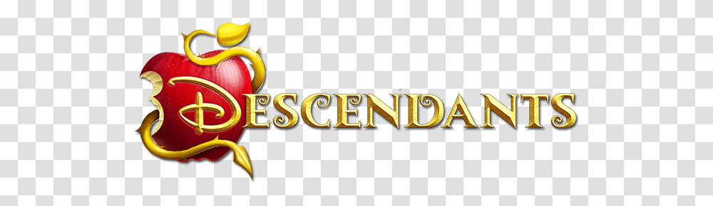 Free Descendants Apple Download Disney Descendants Logo, Word, Alphabet, Text, Dynamite Transparent Png