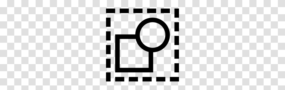 Free Deselect Square Circle Shape Dotted Design Icon Download, Gray, World Of Warcraft Transparent Png