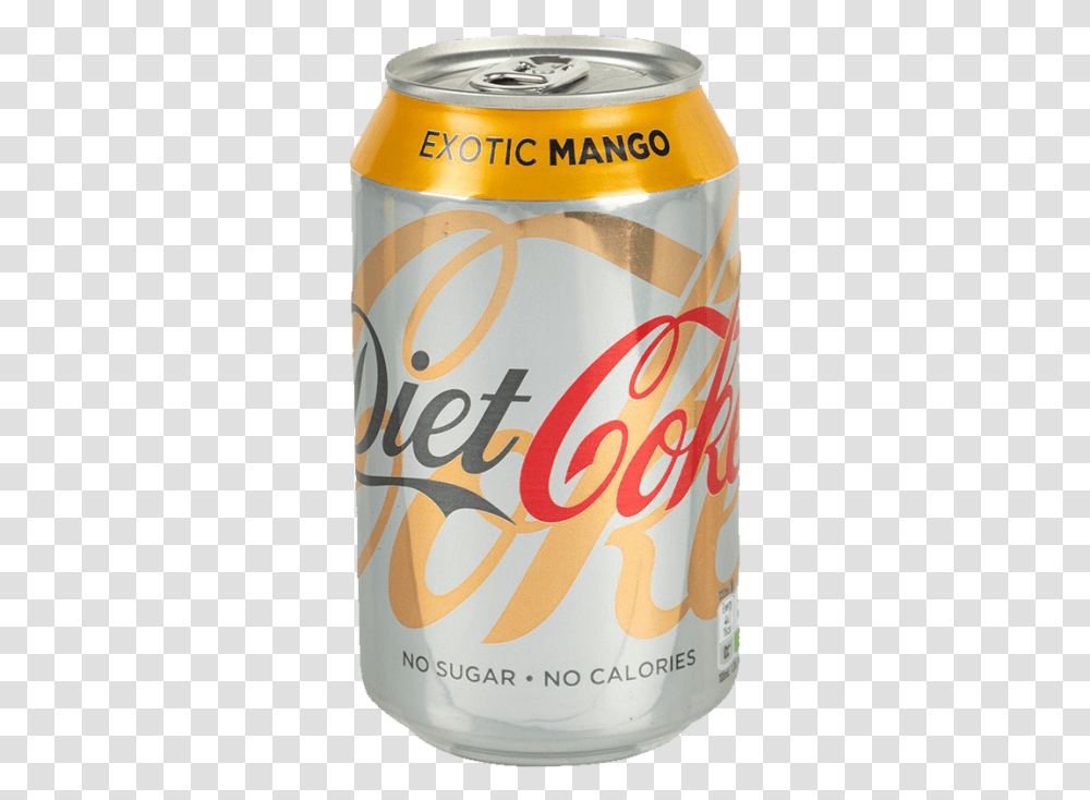 Free Diet Coke Mango Available Coca Cola, Beverage, Drink, Soda, Tin Transparent Png