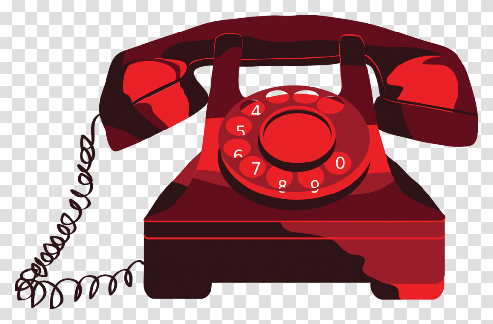 Free Digital Images Vintage Gif And Clip Art, Phone, Electronics, Dial Telephone Transparent Png