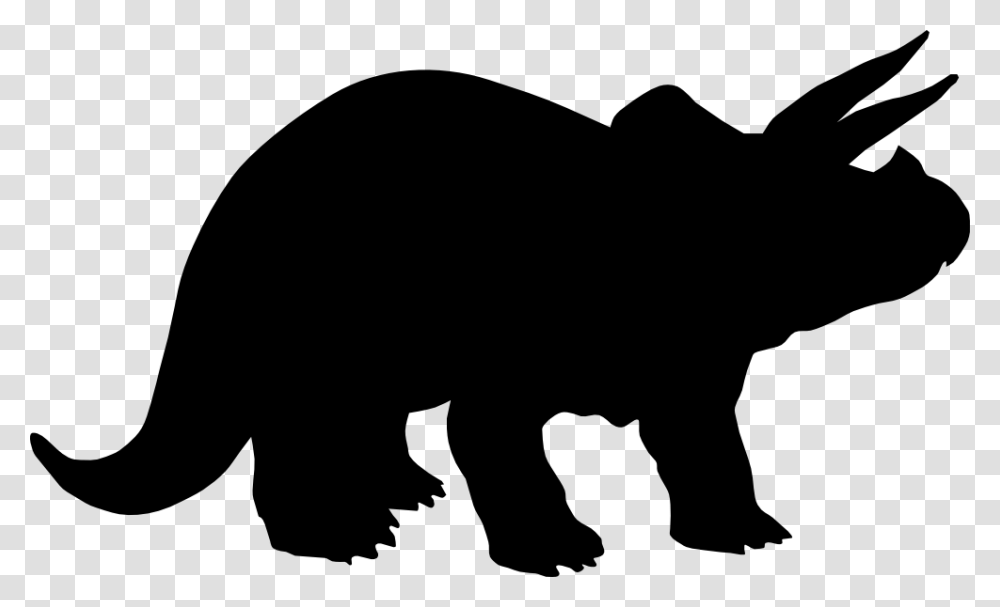 Free Dinosaur Silhouette Clipart, Mammal, Animal, Wildlife, Black Bear Transparent Png