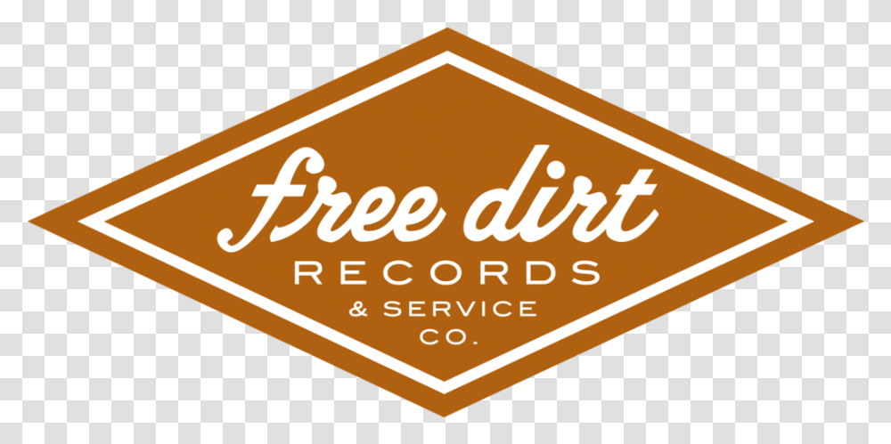 Free Dirt Records & Service Co Horizontal, Label, Text, Sticker, Word Transparent Png